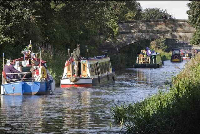 The project to build the Forth and Clyde Canal (pictured) received around 11million at today's values from the forfeited estates fund. PIC: TSPL.