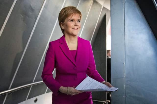 Nicola Sturgeon was speaking in Norway