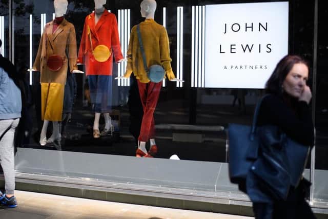 John Lewis has three Scottish department stores, in Aberdeen, Edinburgh (above) and Glasgow. Picture: Leon Neal/Getty Images