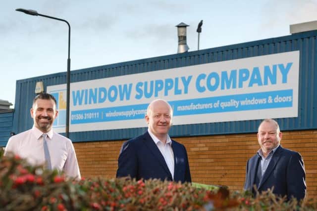 Duncan Murray(centre) said WSC's trade counter model has seen it 'gain strong market traction in a short space of time'. Picture: Mike Wilkinson