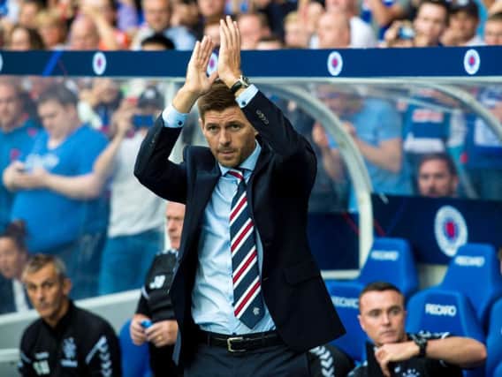 Steven Gerrard spoke about the prospect of Celtic and Rangers joining the English Premier League