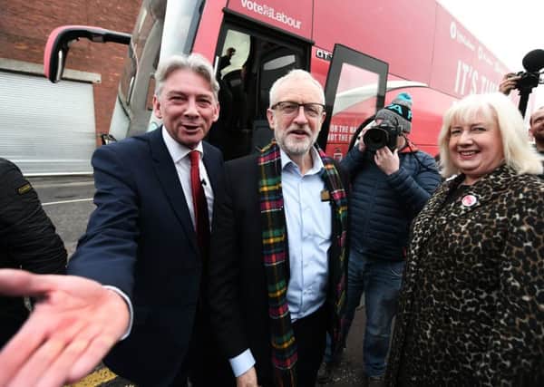 Richard Leonard, seen campaigning with Jeremy Corbyn, is the kind of chap who believes in shouldering responsibility, says Gina Davidson