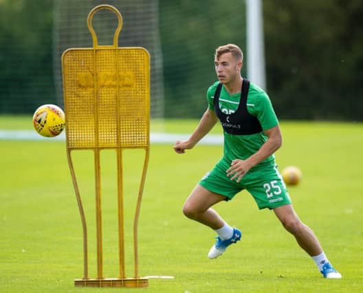Ryan Porteous says Hibs will be aiming to climb the Premiership table after the winter break. Picture: Ross MacDonald/SNS