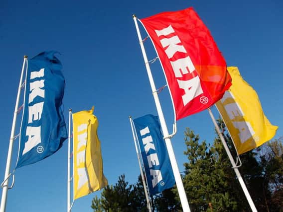 Ikea stores in the UK hare usually situated in retail parks outside cities.
