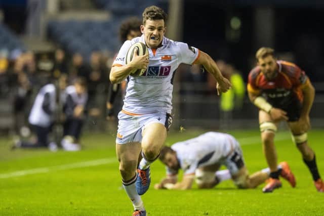 With the Six Nations approaching, Matt Scotts return to form is timely as they Edinburgh prepare to face Bordeaux-Begles.