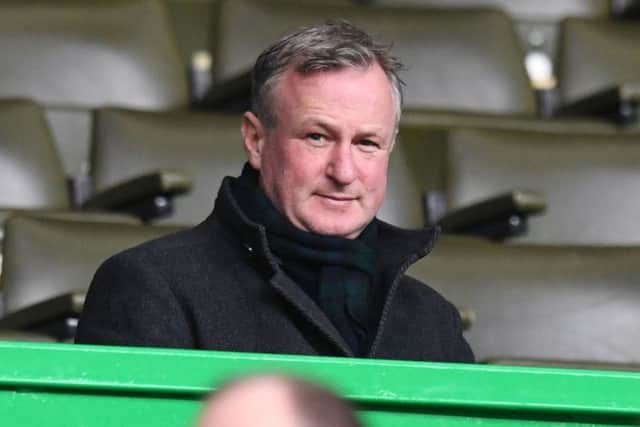 Michael O'Neill wants Campbell to reject a move to Scotland. Picture: SNS