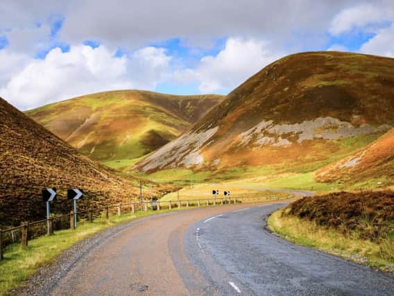 The road to Mennock in Dumfries and Galloway sits on the new South West Coast 300 (SWC300) which aims to drive tourism into this lesser-travelled corner of Scotland. PIC: VisitScotland/Damian Shields.
