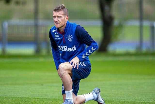 Steven Davis is relishing the defensive midfield role that he has been given this term. Picture: Bill Murray/SNS