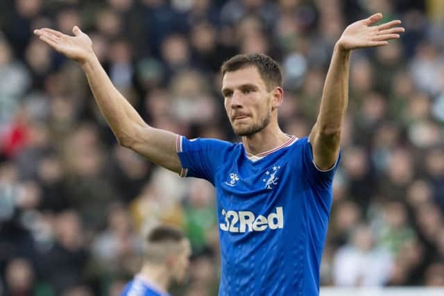 Borna Barisic is Croatia's No 1 left-back says Steven Gerrard. Picture: Alan Harvey / SNS