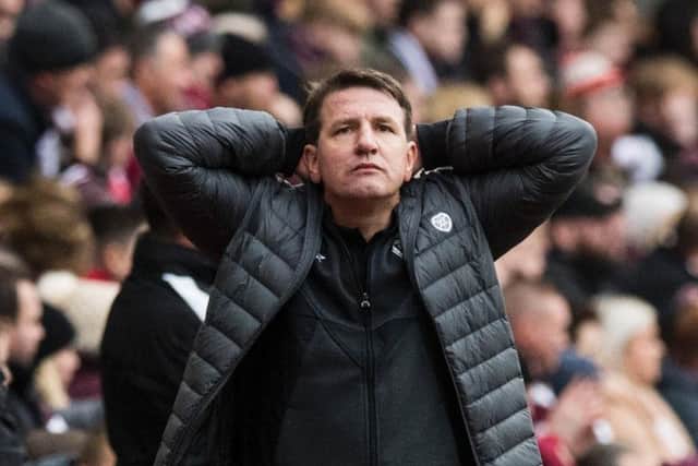 Hearts boss Daniel Stendel.