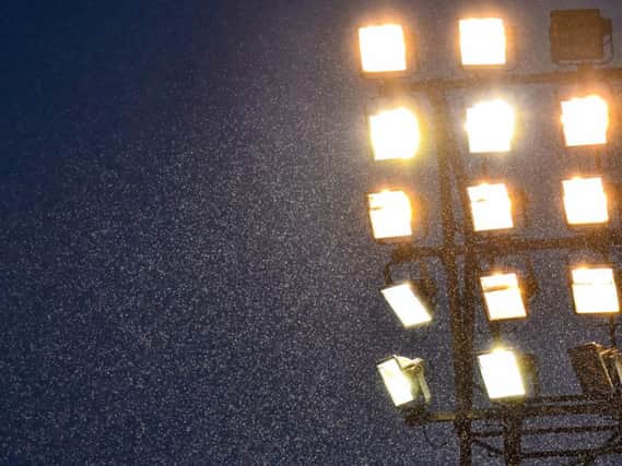 Bad weather has affected the Scottish league card.