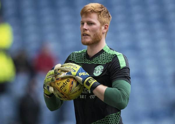 Adam Bogdan is happy to stay at Easter Road. Picture: SNS.