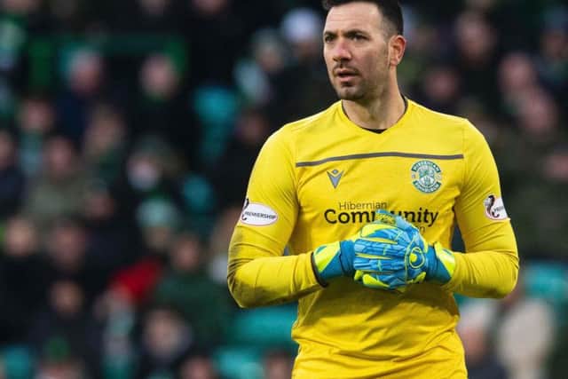 Ofir Marciano has insisted he is happy at Hibs, having regained the No.1 spot under Jack Ross