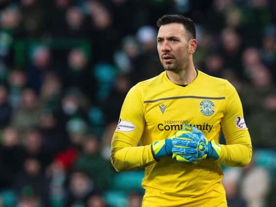 Ofir Marciano has insisted he is happy at Hibs, having regained the No.1 spot under Jack Ross