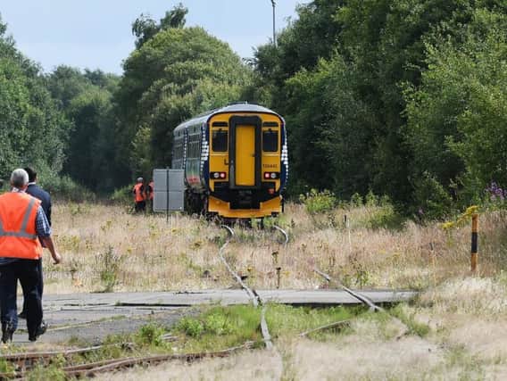The last train to be refurbished at the works leaves last July, marking the end of work at Springburn.