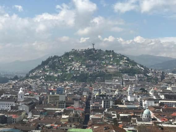 El Panecillo hill, Quito.