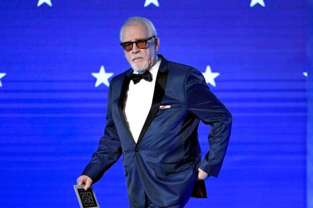 Scottish actor Brian Cox speaks onstage during the 25th Annual Critics' Choice Award. Picture: Getty