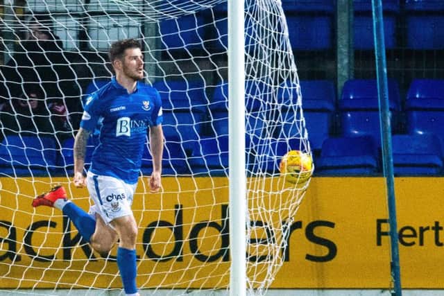 Kennedy is a huge player for St Johnstone. Picture: SNS