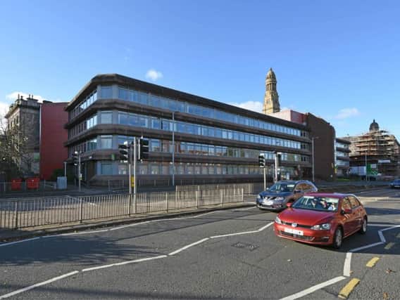 The 60,000 square foot Greenock building houses Scotland's largest job centre. Picture: Contributed