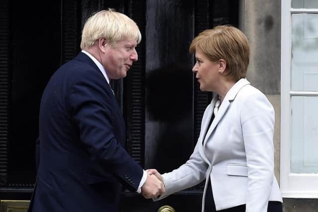 Boris Johnson has written to Nicola Sturgeon refusing her request for a second independence referendum.