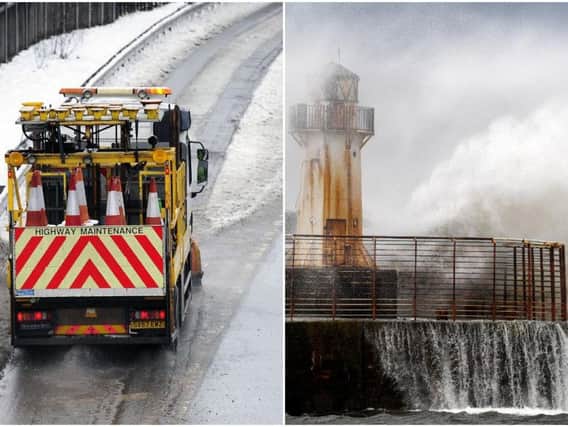 Schools across Scotland have had to close due to Storm Brendan    picture: JPI Media