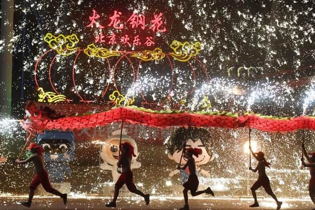 More fireworks are set off to celebrate the Lunar New Year than at any other time. Picture: Greg Baker/AFP via Getty Images