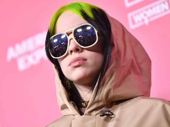 Billie Eilish will perform the theme song for the new James Bond film, No Time To Die. Picture: Emma McIntyre / AFP