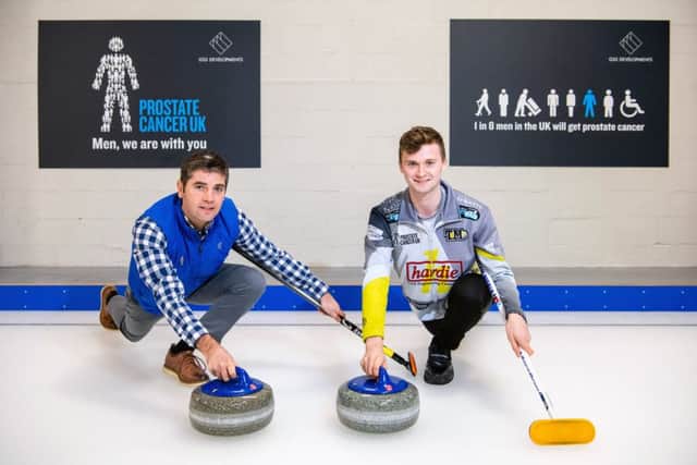Paul Stevenson (GSS), Bruce Mouat skips team on World Curling Tour, prospect for next Olympics.