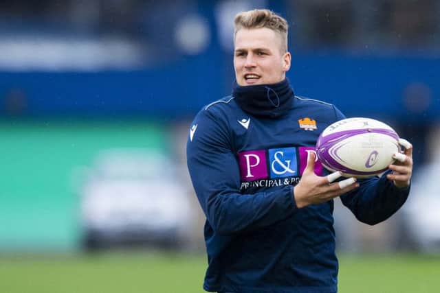 Edinburgh's Duhan van der Merwe has signed a new deal after overcoming fitness issues in 2017. Picture: Ross Parker/SNS/SRU