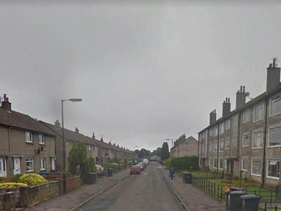 The incident took place on Balunie Street in Dundee. Picture: Google