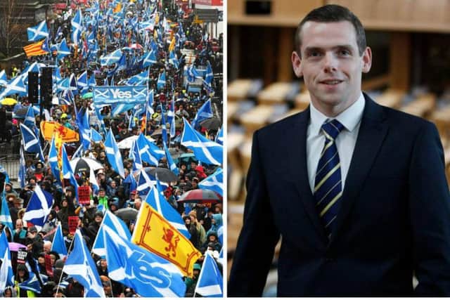 Scotland Office minister Douglas Ross insisted the SNP would have to wait up to 50 years before another independence referendum could be held