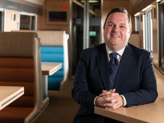 Ryan Flaherty, who has left his role as managing director of the Caledonian Sleeper (Photo: Serco)