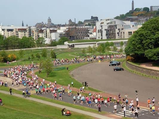 Edinburgh Marathon Festival will take place in May and attracts thousands of runners each year