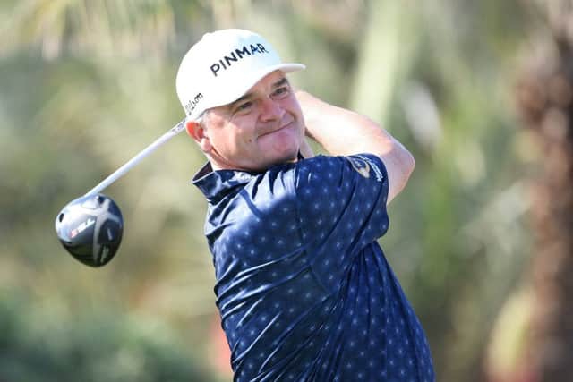 Paul Lawrie, 51, is the oldest player in the field at the Abu Dhabi HSBC Championship. Picture: Ross Kinnaird/Getty Images