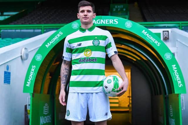 Celtic's new striker Patryk Klimala. Picture: Paul Devlin / SNS