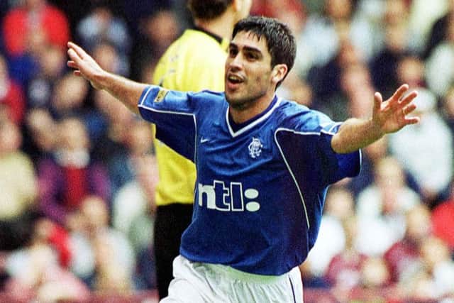 Claudio Reyna helped Rangers to a league and cup double in 2000. Picture: SNS