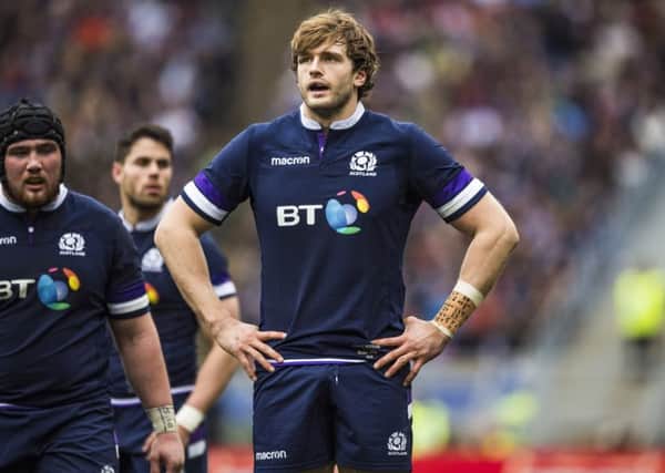 Richie Gray last played for Scotland in the 2018 Six Nations. Picture: SNS