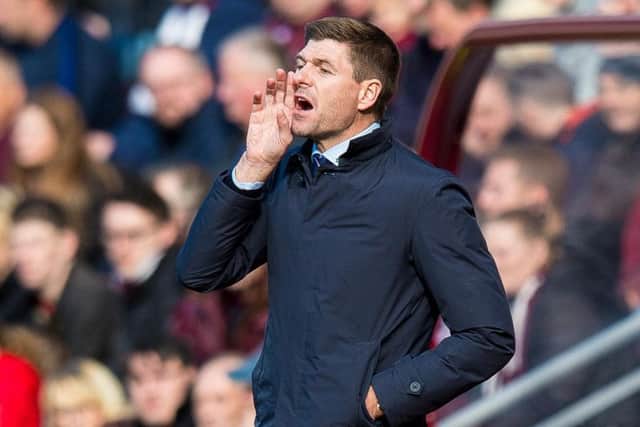 Steven Gerrard has responded to transfer speculation. Picture: SNS