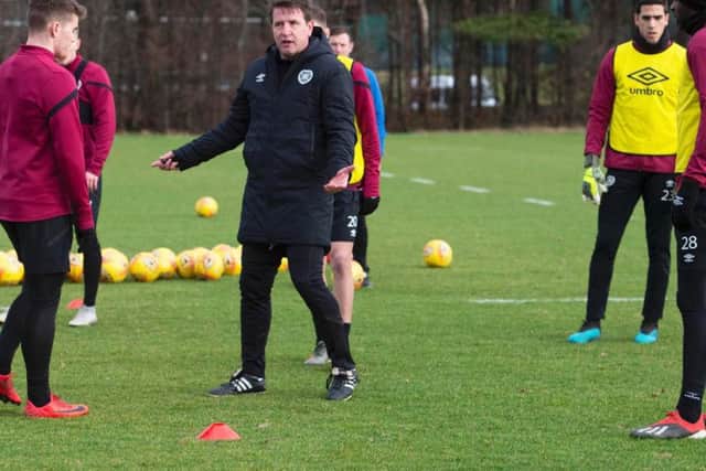 Daniel Stendel is preparing the team for the second half of the season. Picture: SNS