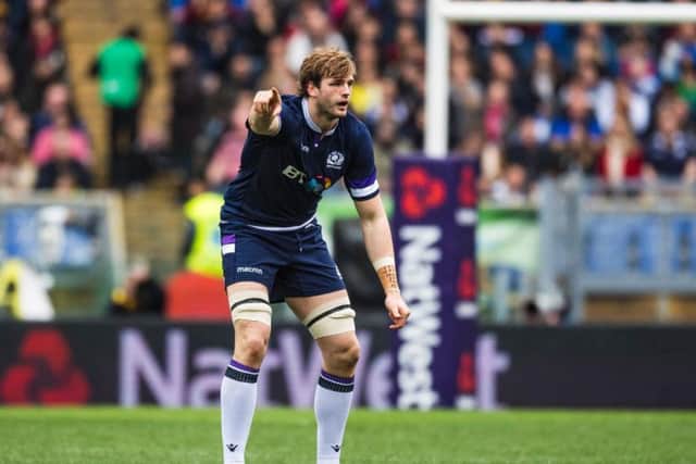 Richie Gray is leaving Toulouse to rejoin Glasgow Warriors. Picture: SNS
