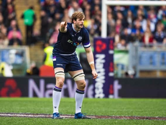 Richie Gray is leaving Toulouse to rejoin Glasgow Warriors. Picture: SNS