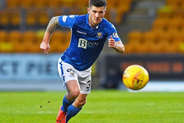 St Johnstone's Matty Kennedy has signed a pre-contract with Aberdeen. Picture: Ross MacDonald / SNS