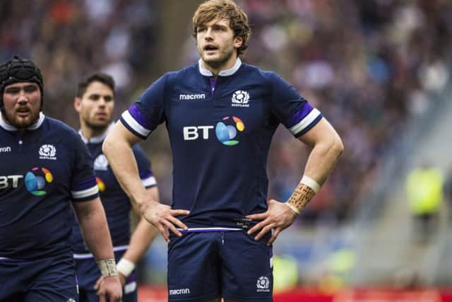 Richie Gray's return to Glasgow could boost his hopes of representing Scotland again. Picture: Gary Hutchison/SNS/SRU