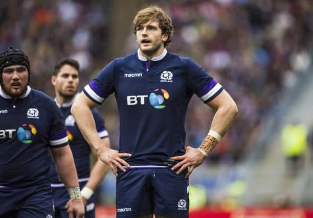 Richie Gray's return to Glasgow could boost his hopes of representing Scotland again. Picture: Gary Hutchison/SNS/SRU