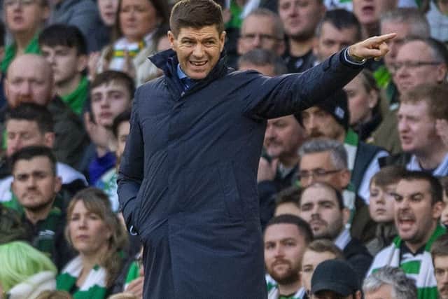 Rangers manager Steven Gerrard has warned that selling key players in January would be a big mistake. Picture: Bill Murray / SNS