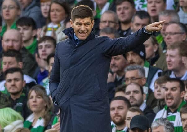 Rangers manager Steven Gerrard has warned that selling key players in January would be a big mistake. Picture: Bill Murray / SNS