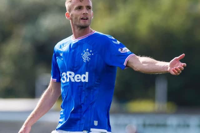 Andy King appeared for Rangers only fleetingly. Picture: SNS