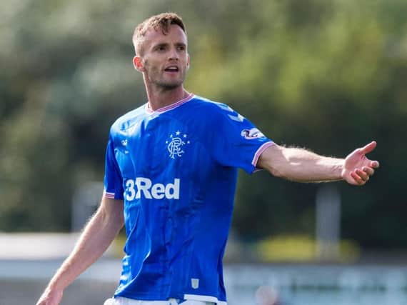 Andy King appeared for Rangers only fleetingly. Picture: SNS