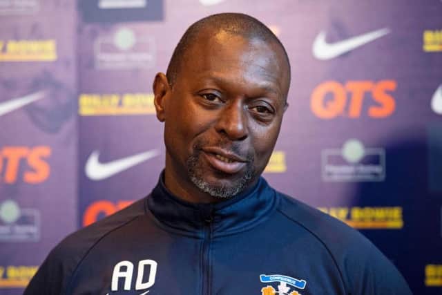 Alex Dyer is hopeful that his appointment as Kilmarnock boss can boost the number of BAME managers in football