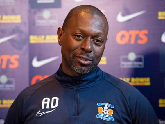 Alex Dyer is hopeful that his appointment as Kilmarnock boss can boost the number of BAME managers in football